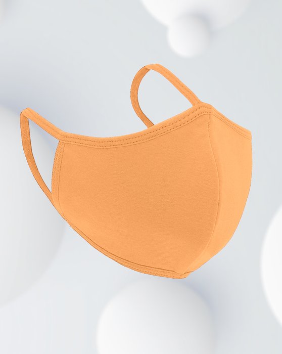 Orange 8022 Light Orange Antibacterial Mask